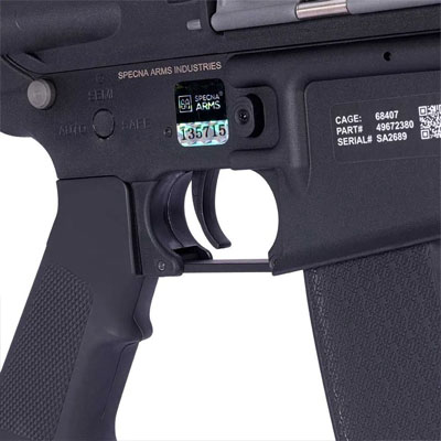 RIFLE_DE_AIRSOFT_AEG_M4_KEYMOD_SA_F02_BLACK_SERIE_FLEX_SPECNA_ARMS