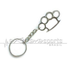 Chaveiro Soco Inglês – Prata