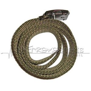 Cinto de Nylon Verde Fivela ouro velho