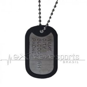 Dog Tag Militar – Mod05