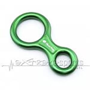 Freio Oito 35 kN Anodizado – Alpen Pass – Verde