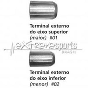 Kit de Resposição Terminal Externo para Bastão de Caminhada – Kailash – Cód – 84702
